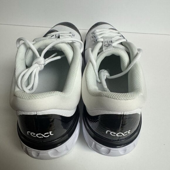 Nike Men’s Alpha Huarache Low Baseball Cleat White Size 14 M